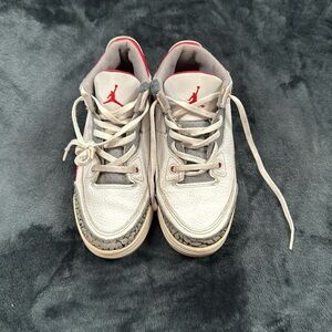 Nike Air Jordan 3 Retro White Cement kids 2y